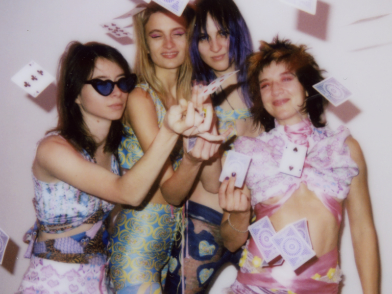 A press photo of the band cumgirl8.