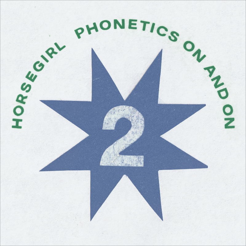 The album artwork for Horsegirl's 'Phonetics On and On'.