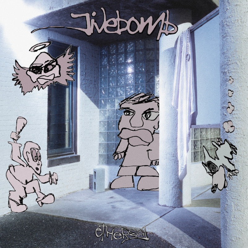 The album artwork for JIVEBOMB's 'ETHEREAL'.