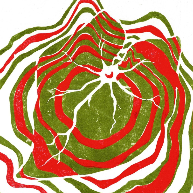 The album artwork for Hotline TNT's 'Raspberry Moon'.