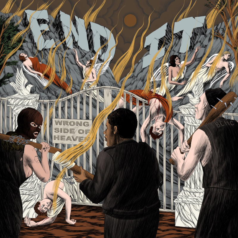 The album artwork for End It's 'Wrong Side of Heaven'.