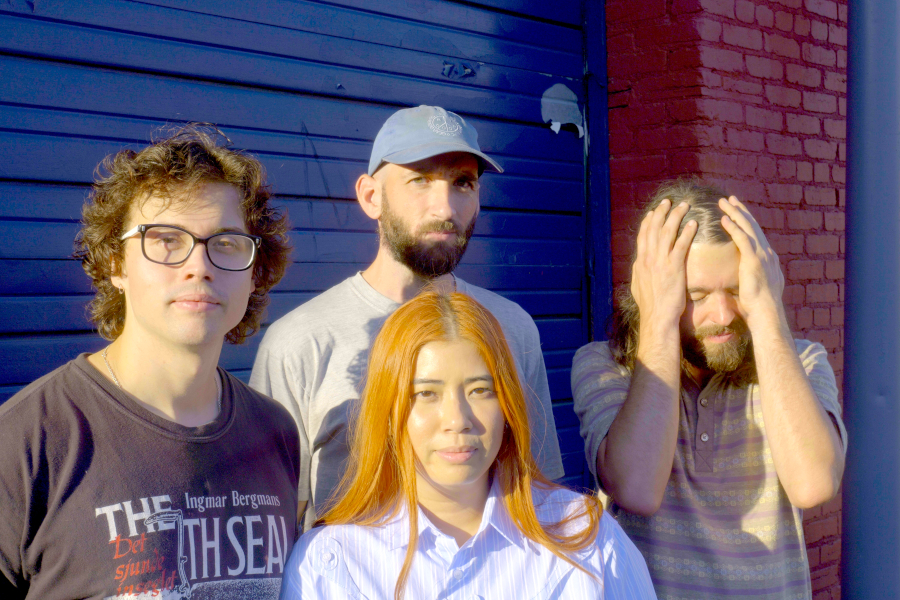 A press photo by the band Glitterer.