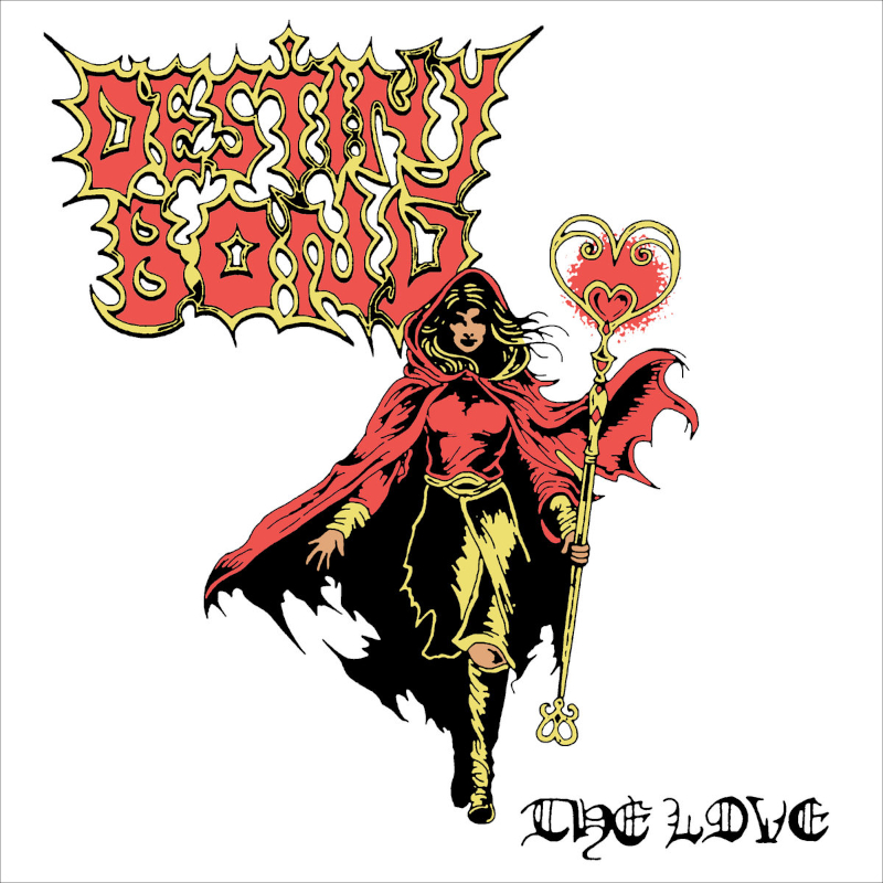 The album artwork for Destiny Bond's 'The Love'.