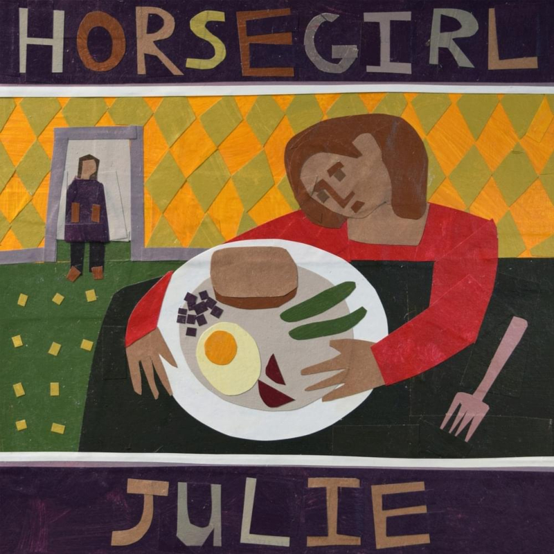 The single artwork for Horsegirl's "Julie".