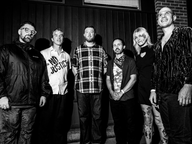 A press photo of the band How Much Art.