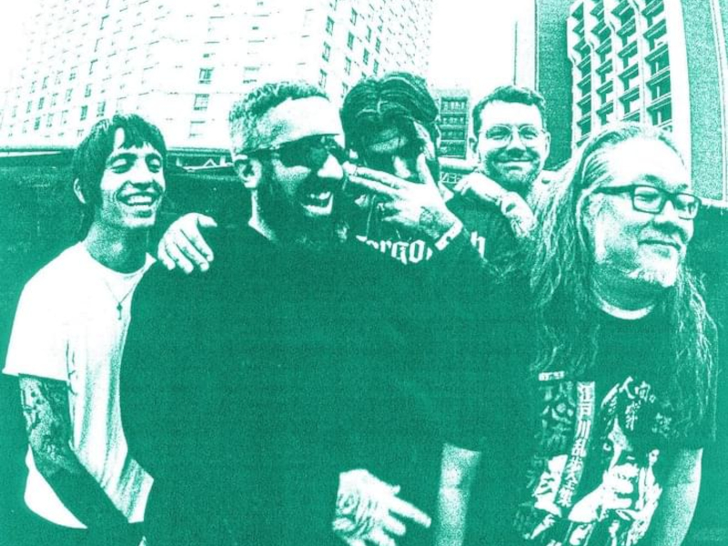 A press photo of the band Nothing.