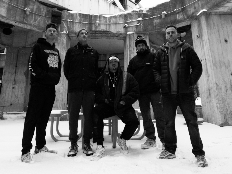 A press photo of the band Terror.