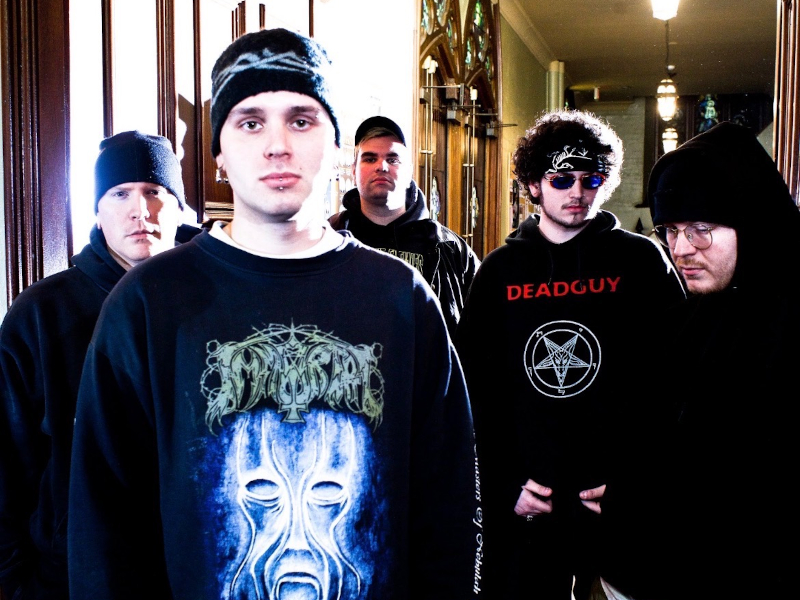 A press photo of the band Balmora.